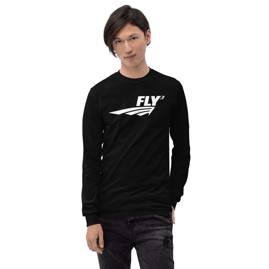 FLY³ Men’s Long Sleeve Shirt | Flycube