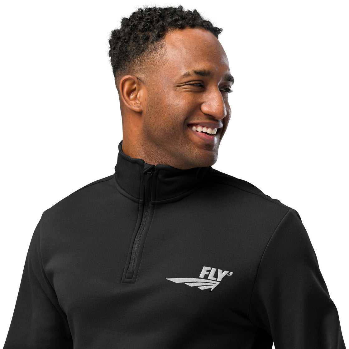 Men's Premium Athletic Quarter-Zip Pullover – FLY³ | Flycube