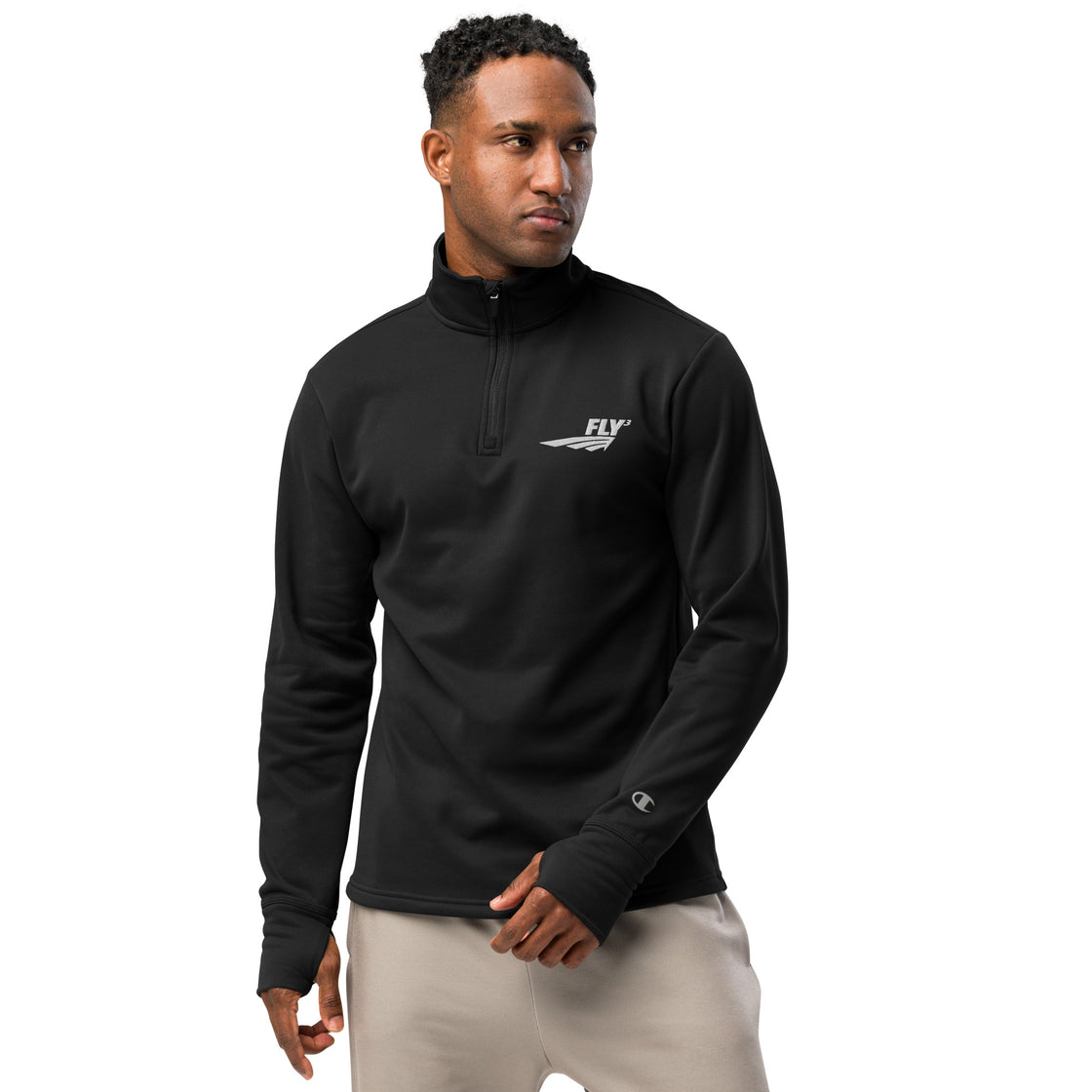 Men's Premium Athletic Quarter-Zip Pullover – FLY³ | Flycube