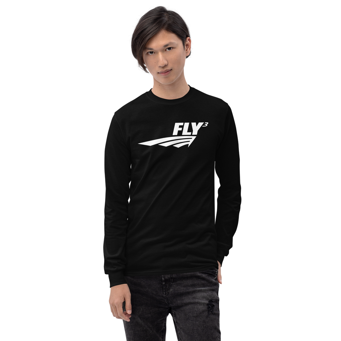 FLY³ Men’s Long Sleeve Shirt | Flycube™