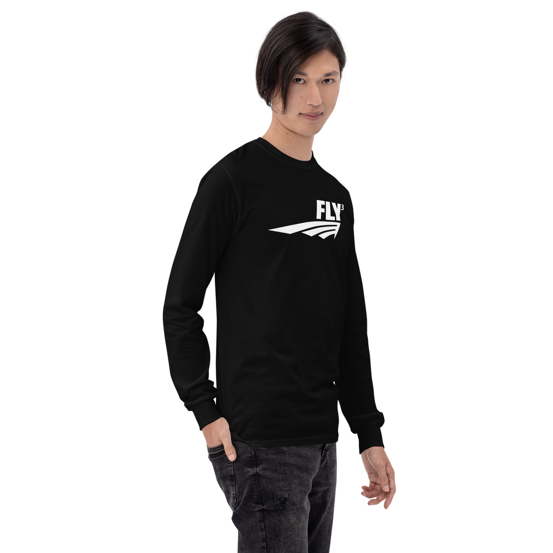 FLY³ Men’s Long Sleeve Shirt | Flycube™