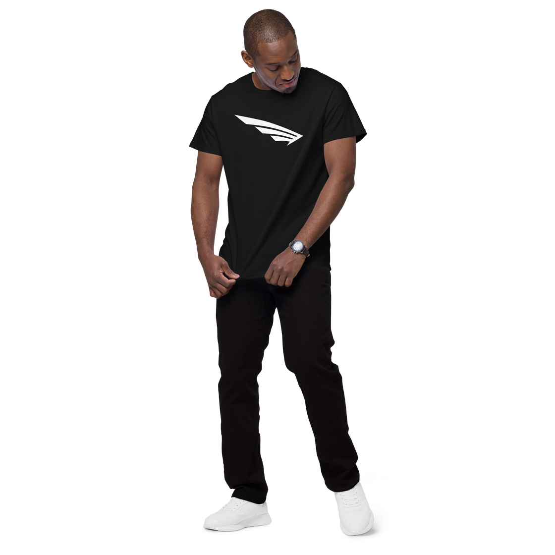 FLY³ Men's premium cotton t-shirt  | Flycube™