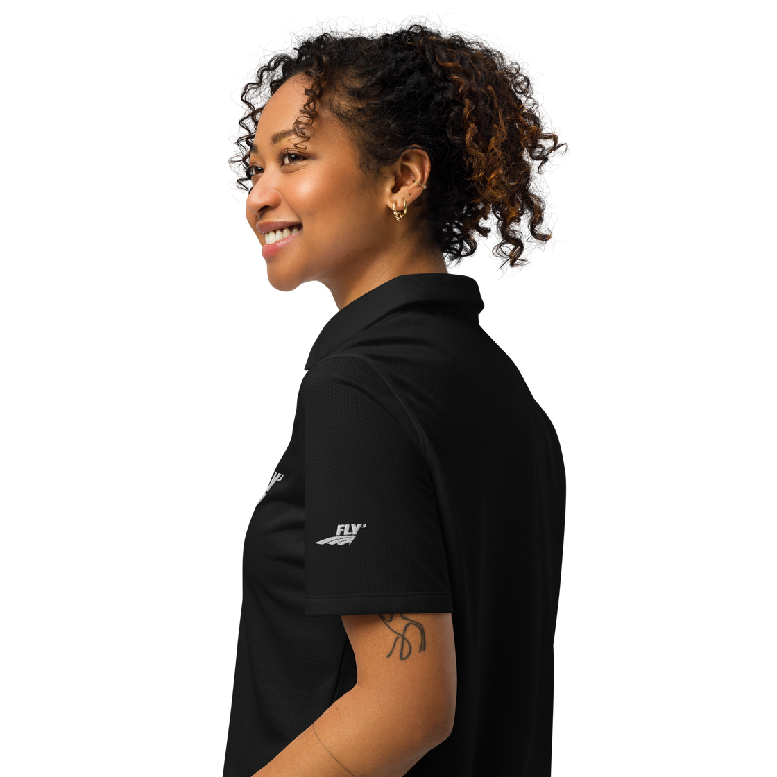 FLY³ women’s polo collaboration with Under Armour®  | Flycube™