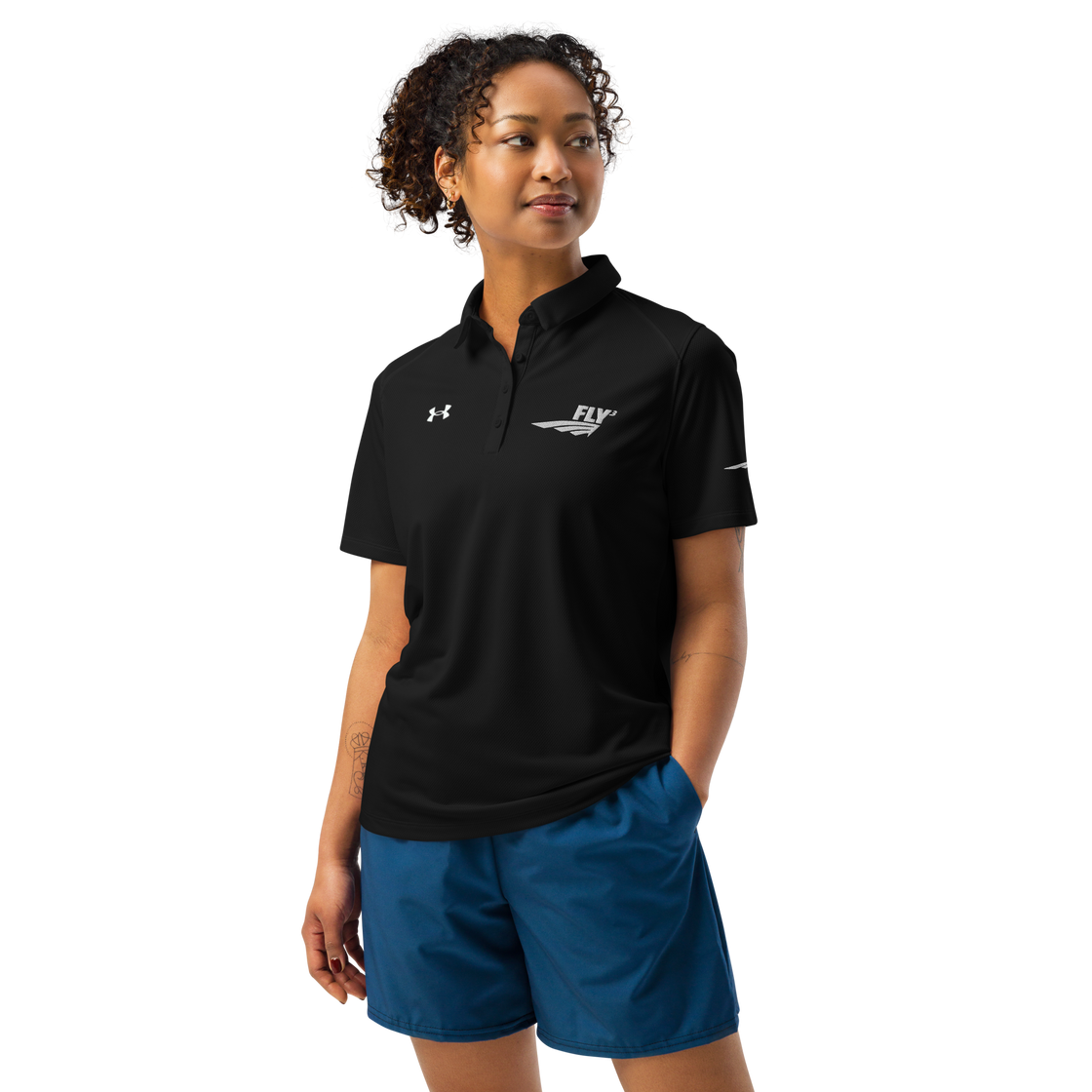 FLY³ women’s polo collaboration with Under Armour®  | Flycube™