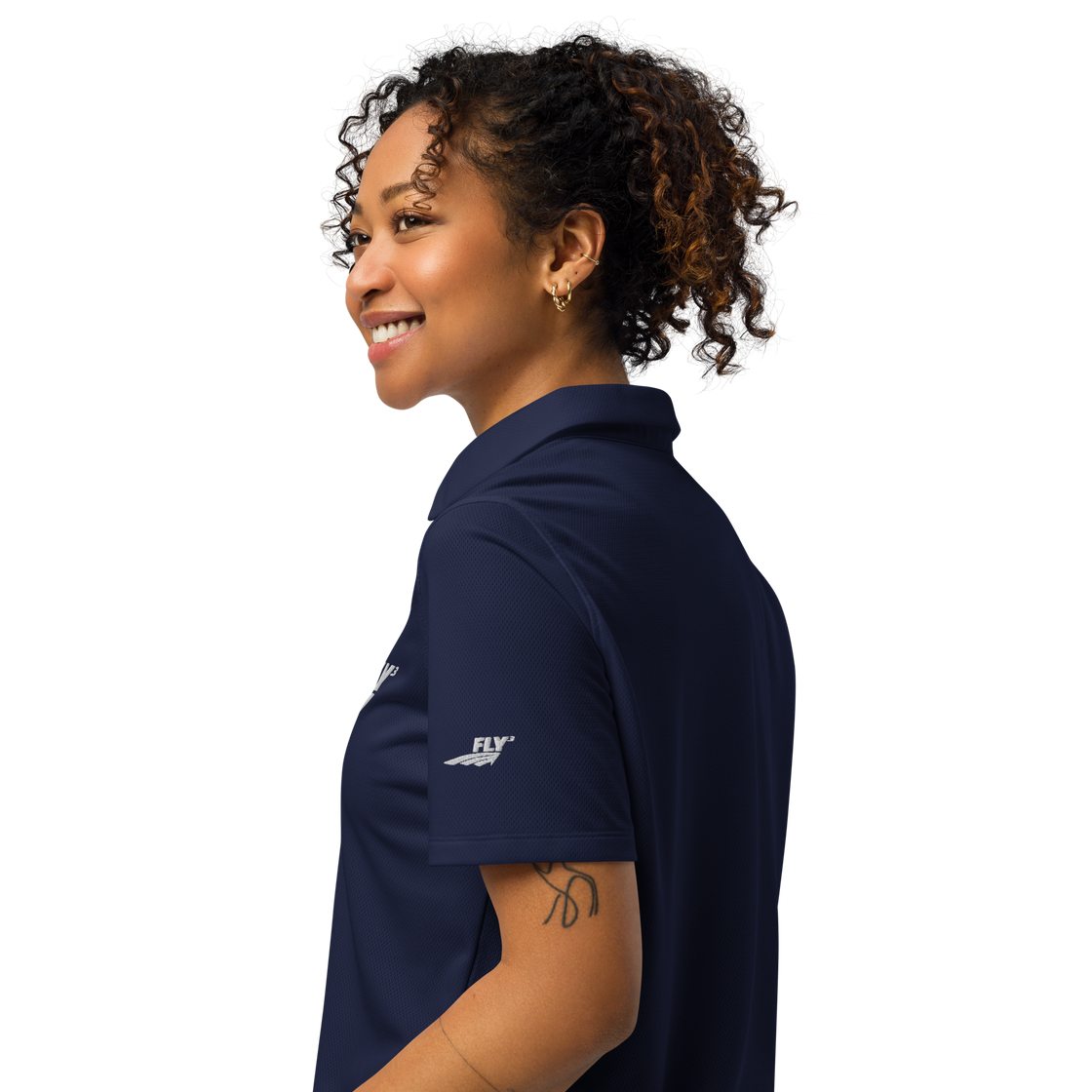 FLY³ women’s polo collaboration with Under Armour®  | Flycube™