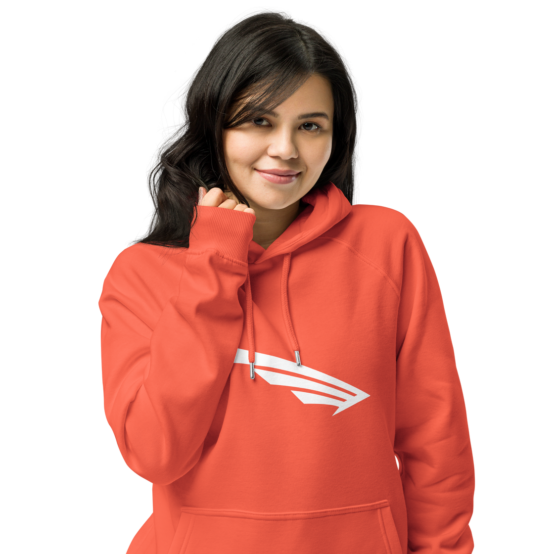 FLY³ eco raglan hoodie for women | Flycube™