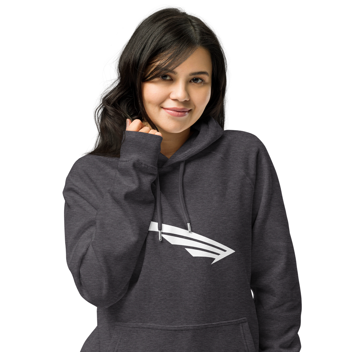 FLY³ eco raglan hoodie for women | Flycube™