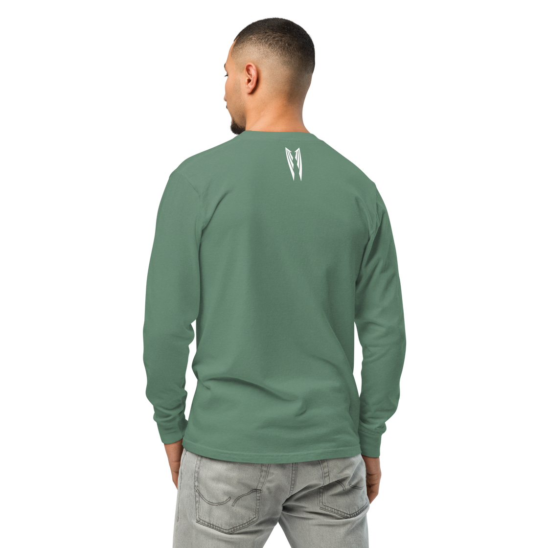 FLY³ Garment-dyed heavyweight long-sleeve shirt | Flycube™