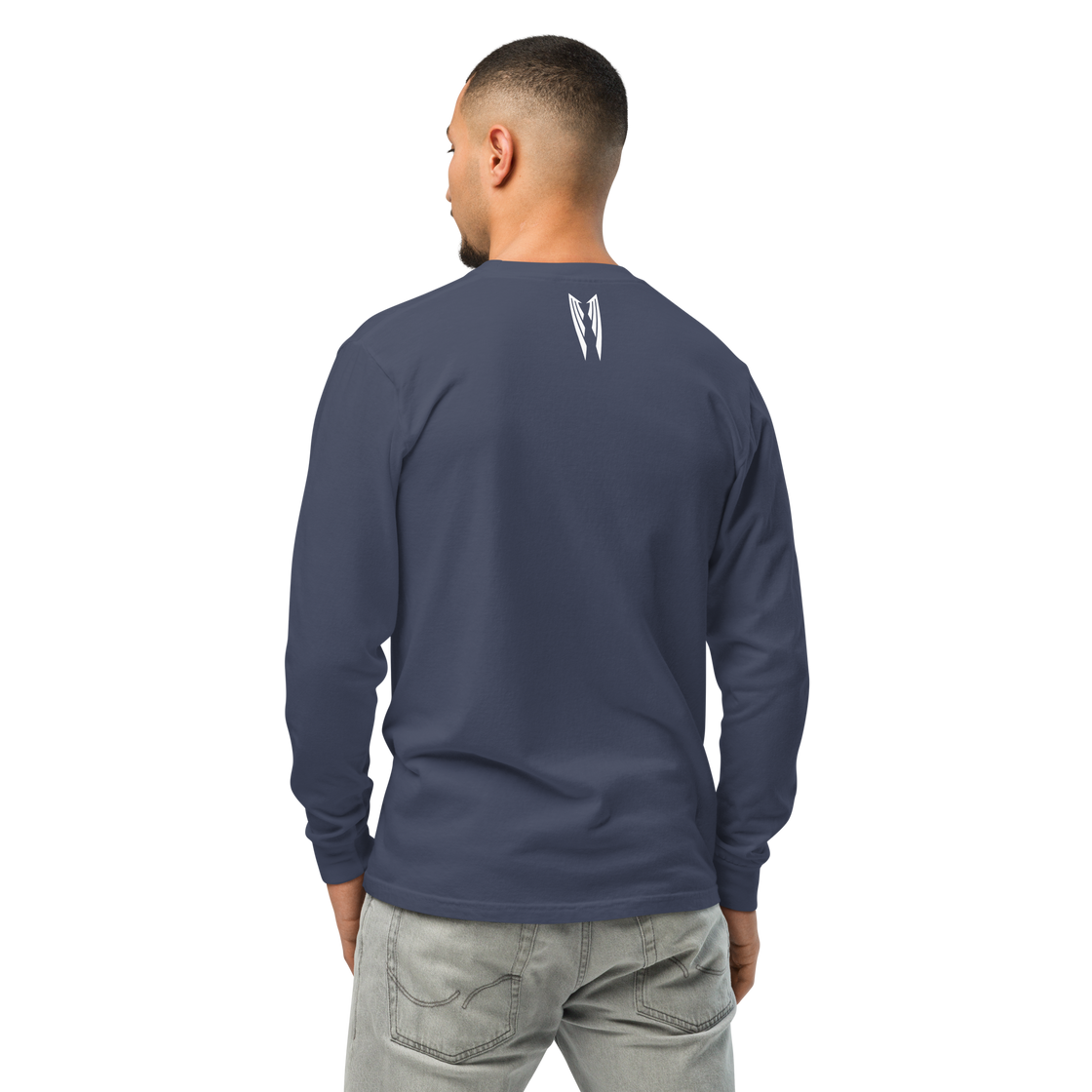 FLY³ Garment-dyed heavyweight long-sleeve shirt | Flycube™