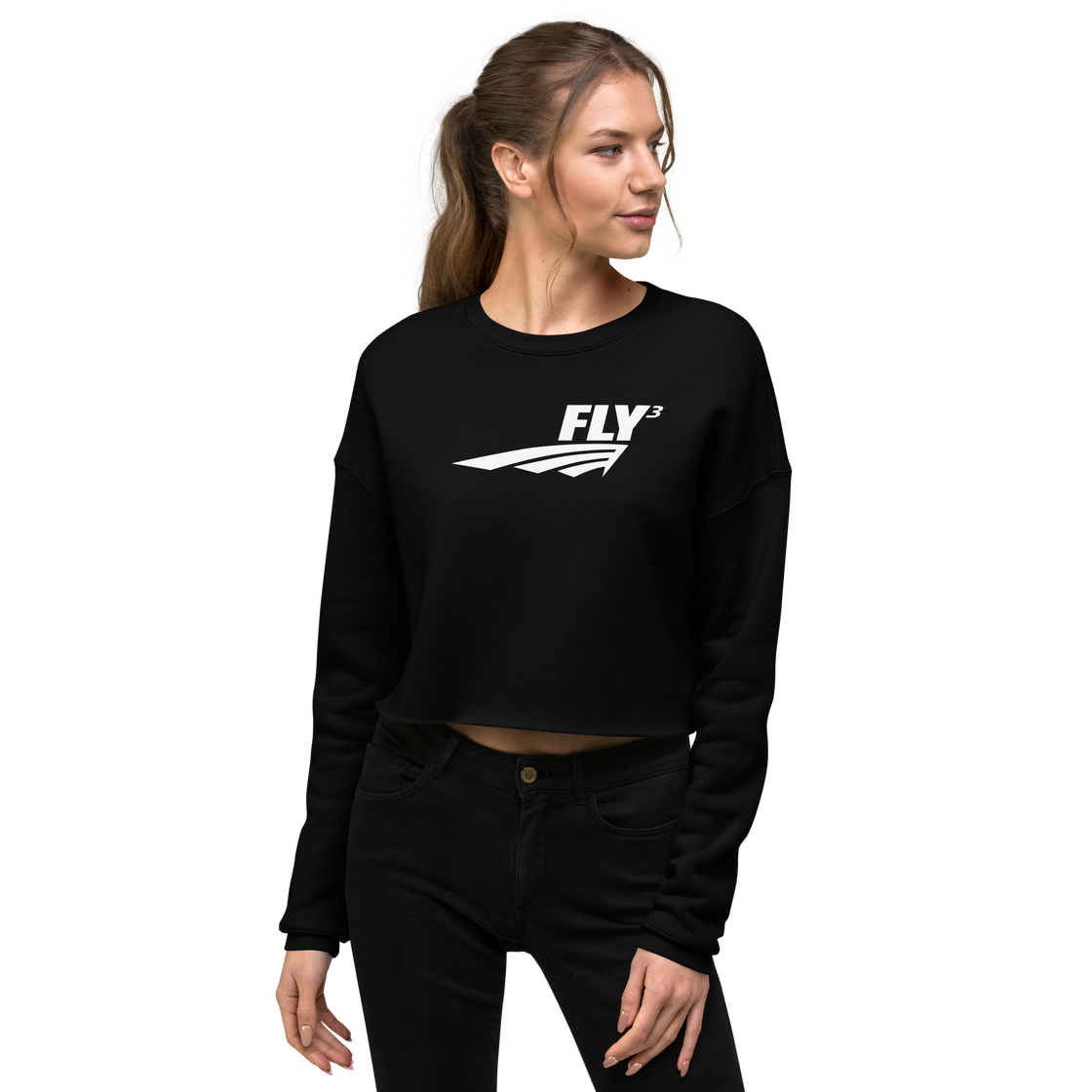 FLY³ Crop Sweatshirt | Flycube™