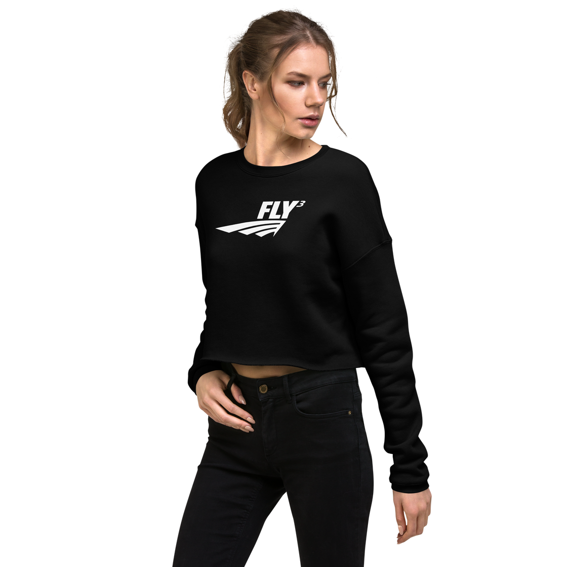 FLY³ Crop Sweatshirt | Flycube™