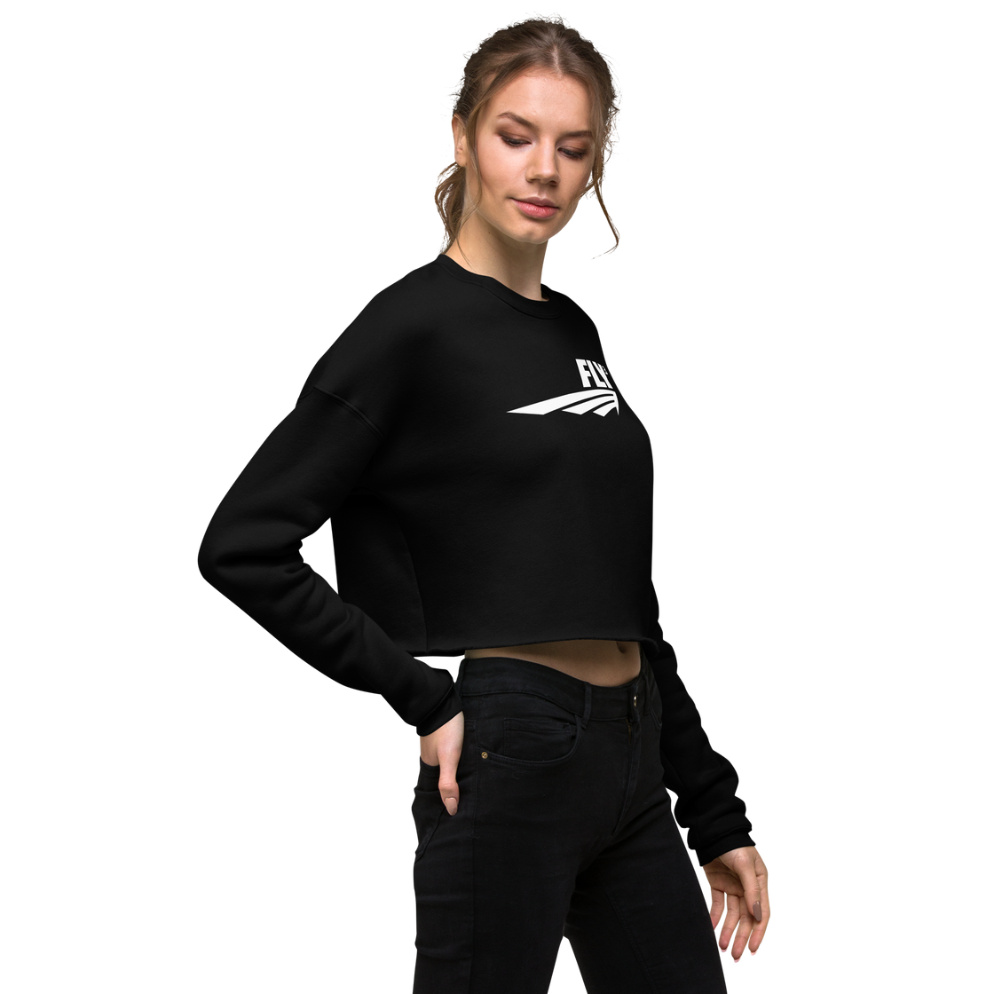 FLY³ Crop Sweatshirt | Flycube™