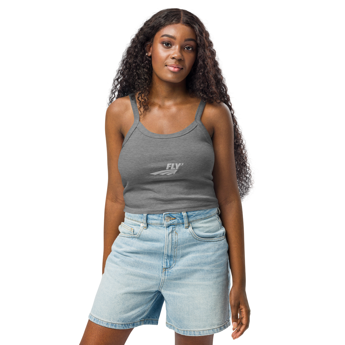 Chic and Comfortable Women's Micro-Rib Tank Top – FLY³ | Flycube