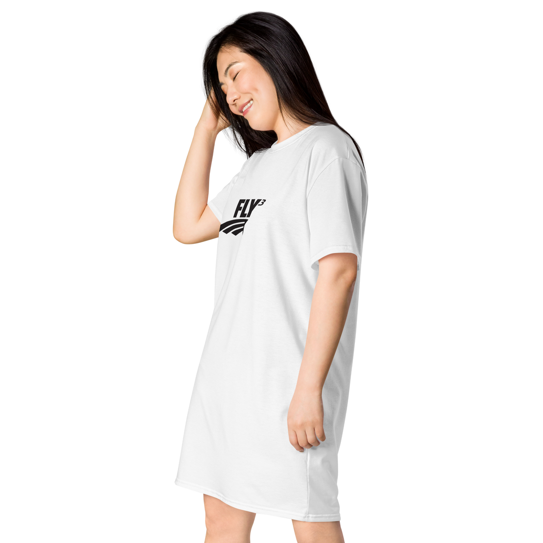 FLY³ T-shirt dress | Flycube