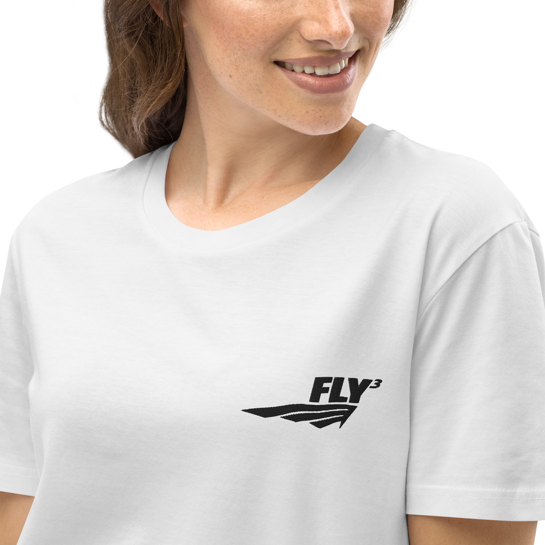 FLY³ Organic cotton t-shirt dress  | Flycube