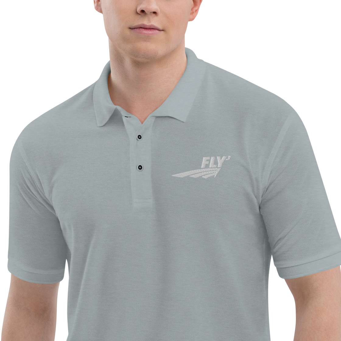 FLY³ Men's Premium Polo | Flycube
