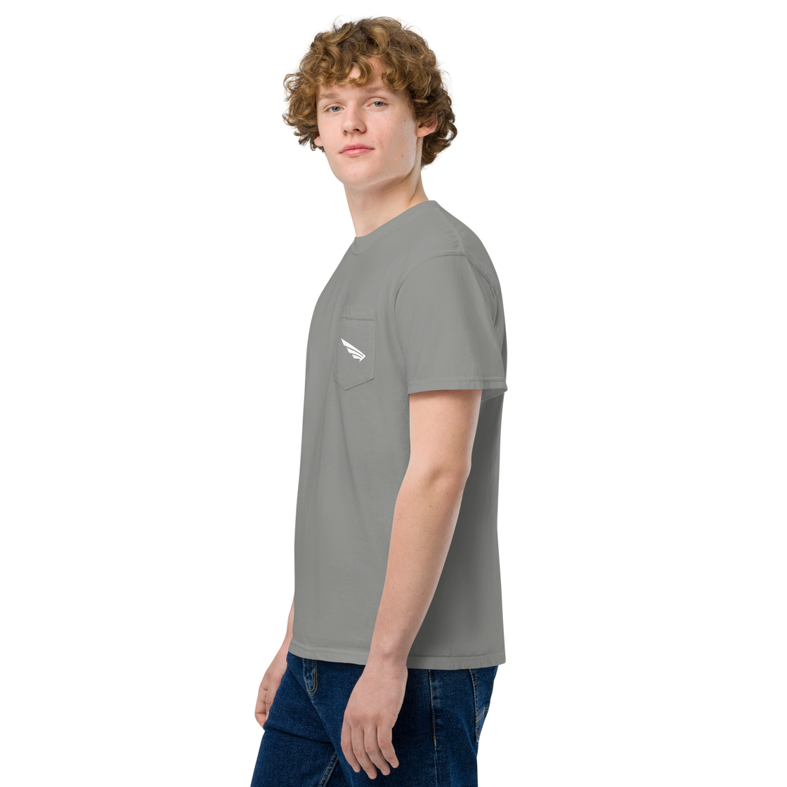 FLY³ garment-dyed pocket t-shirt | Flycube