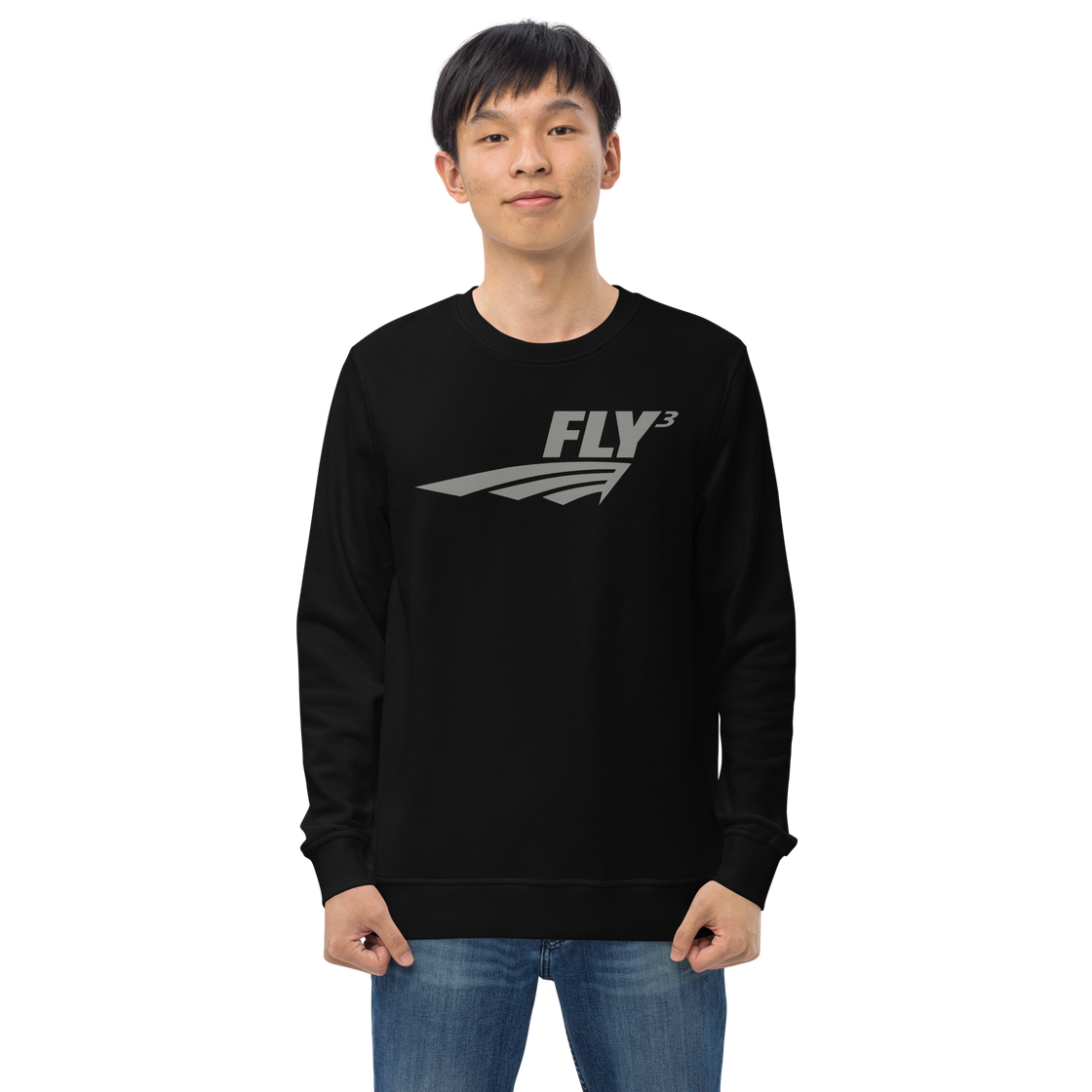 FLY³ organic sweatshirt | Flycube