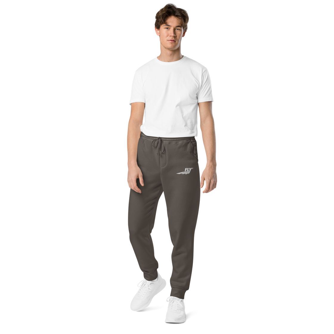 FLY³ pigment-dyed sweatpants | Flycube