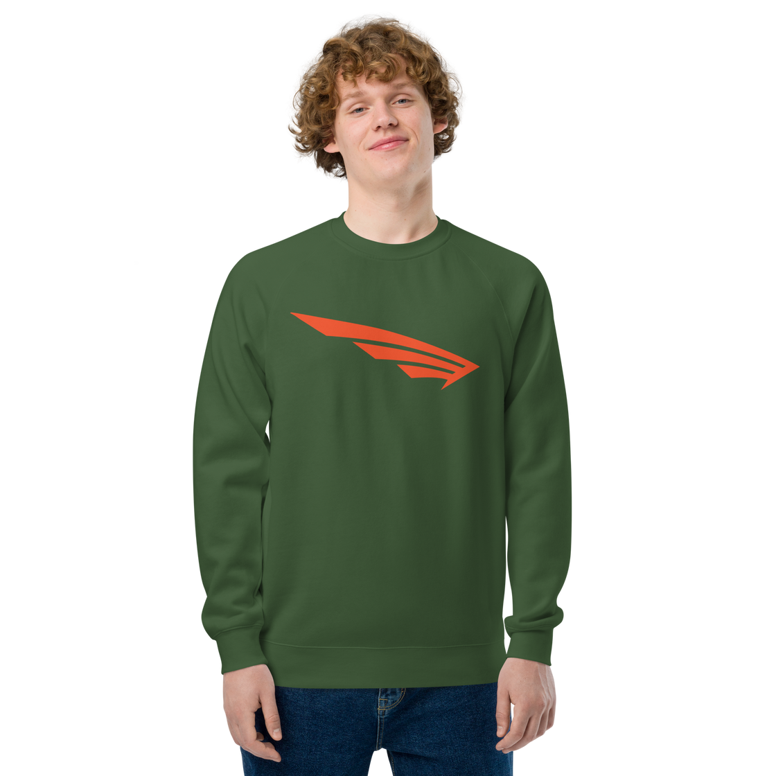 FLY³ raglan sweatshirt Tangerine (Australia, New Zeland Exclusive) | Flycube