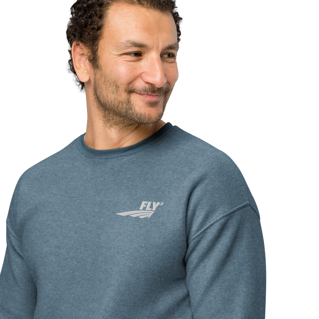 FLY³ sueded fleece sweatshirt | Flycube
