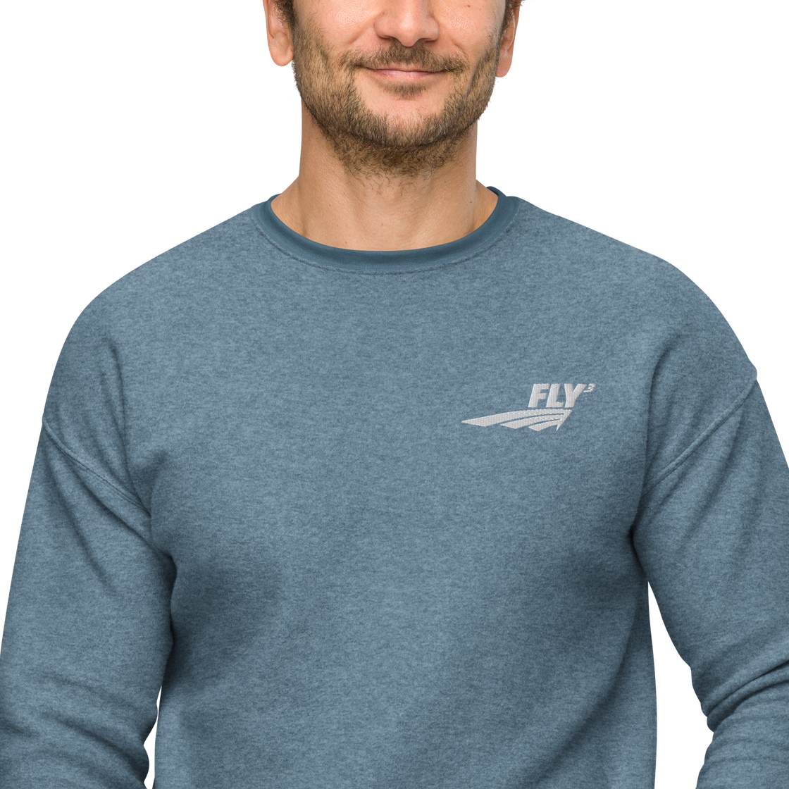 FLY³ sueded fleece sweatshirt | Flycube
