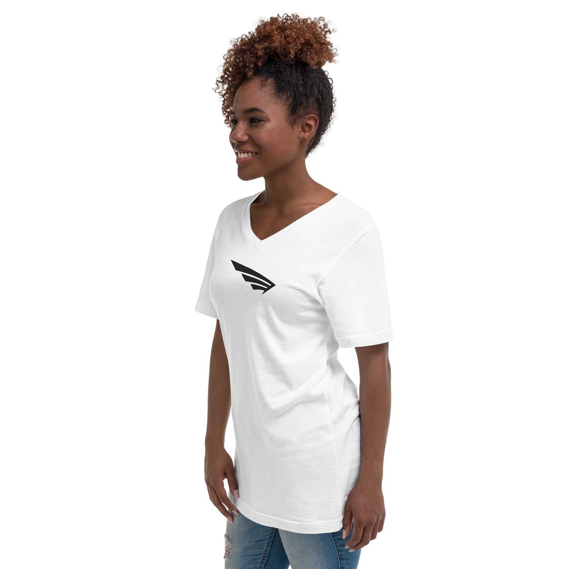 FLY³ Short Sleeve V-Neck T-Shirt | Flycube
